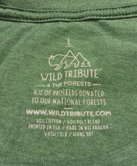 Large Wild Tribute Big Sky Montana Apres Ski Graphic Beercan Ski Scene T Shirt