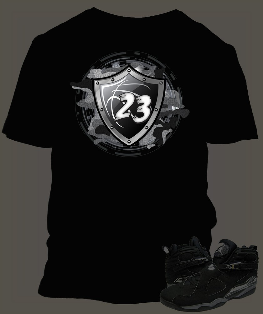 Mens 23 Graphic Big Tall SM Pro Club Shaka Tee Shirt To Match J8 Retro Chrome T