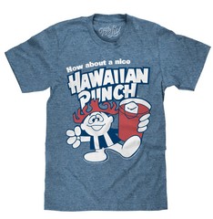 How About a Nice Hawaiian Punch Retro Punchy Mens T Shirt Cabo Blue
