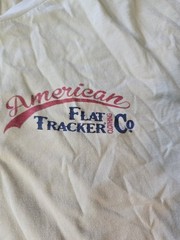 American Flat Tracker White Shirt No Tag A Few Stains Pictured Measurements Pics