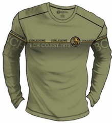 Men’s Bucheli Long Sleeve T Shirt,Italian Style,Cotton, Stretch S M XL….A9.A