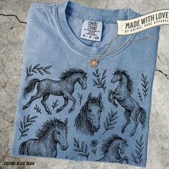 Vintage Horse Western Cowboy Comfort Tee