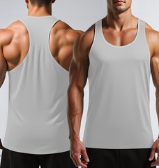 Tank Tops Men YBack Muscle 3 Pack Dry Fit Sleeveless Workout Tank Tops for Me…