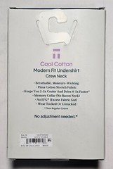 Tommy John Cool Cotton Crew Neck Undershirt Modern Fit – Medium – White – 2-Pack