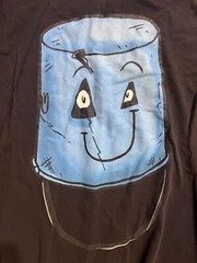 Buckethead Graphic Shirt XXL Black Spread Shirt