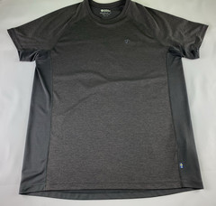 Fjall Raven Shirt Mens Size XL Short Sleeve Crew Neck Outdoors Brown