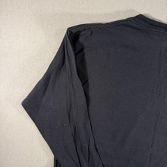Delta Pro Weight Black Long Sleeve Skull Y2K Vintage Size XL 2000s