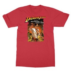 Raiders of the Lost Ark Indiana Jones Retro Movie Men’s T-Shirt