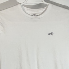 Hollister Short Sleeve T-Shirt Men’s Large White
