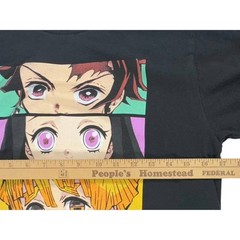 Demon Slayer Kametsu No Yaiba Graphic Tshirt Size Medium Character Eyes Anime