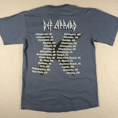 Sundog T-Shirt Men’s M Blue Def Leppard Tour Band Music Y2K 2000 100% Cotton