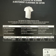 Polo Ralph 6 Piece Classic fit Colton Crews white T-SHIRT S-size Vintage