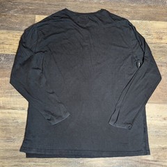 Polo Ralph Lauren Long Sleeve Henley Tee Shirt Black Men’s Size 2XB Cotton