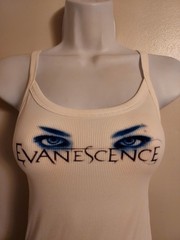 evanescence tank top amy lee eyes evanescence crop top evanescence shirt XXs-2xl