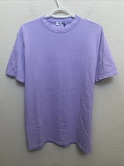 Mida Undici Italy Men’s XL Light Purple T-Shirt Short Sleeve Crew Neck NWT
