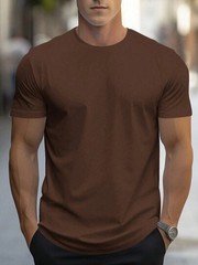 Jàri – Men’s Quick-Dry Breathable Round Neck Short Sleeve Shirt