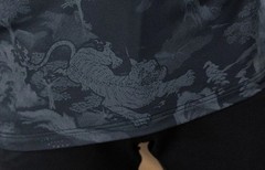 Men’s Ice Silk Cooling T-Shirt Summer Print Casual Short Sleeve O-Neck Top