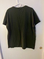 Aéropostale Men’s Green Graphic Print Logo Crew Neck Short Sleeve T-Shirt, XL