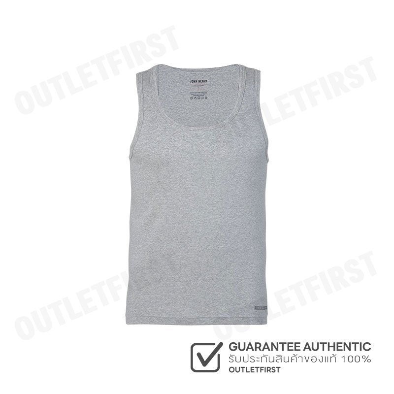 JOHN HENRY COTTON RIB TANK TOP COLOR GREY CODE: JU4B002 (GREY)