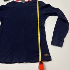 Knocker Active Wear Blue Waffle Knit Long Sleeve Shirt Mens Size Medium