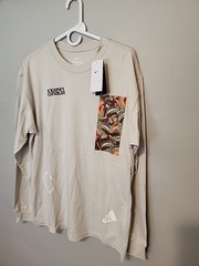 Nike Kyrie Journey Reward Long Sleeve Loose Fit Light Bone T-shirt DV9725-072