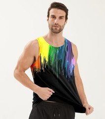 Mens Tank Tops Funny Graphic Summer Sleeveless Tank Top,comfortable, breathable