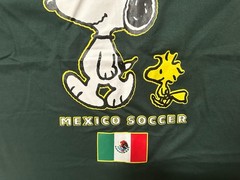Peanuts Snoopy Mexico Soccer Men’s T-Shirt Size XL Goallll! New