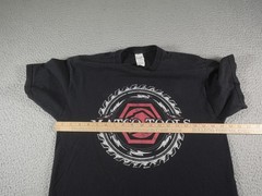 Vintage Matco Tools Shirt Mens Medium Black Mechanic Auto Shop Garage Cars Logo