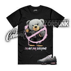 Air Max 95 Pink Foam OG Big Bubble White Black Silver T Shirt Match NOT