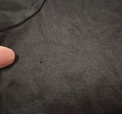 Stacy Adams Shirt Mens Medium Black Rayon Blend Ribbed Modern Lightweight