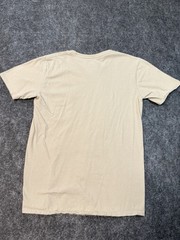Goldtoe Men’s Beige Pocket T-Shirt Size Small 100% Cotton Crew Neck Short Sleeve