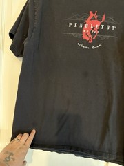 Pendleton Whisky Tee XL Black Graphic Shirt Let’er Buck Cowboy Western