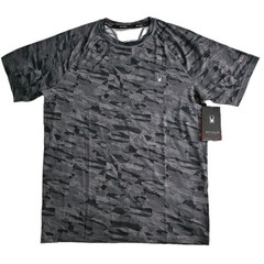 Lot Of 2 NWT Men’s Medium Spyder Rash Guard UPF 30 Short Sleeve Digi Camo Shirts