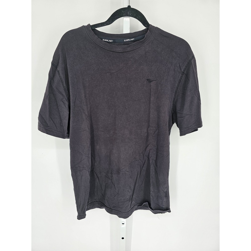 Everlast Men’s Black Crewneck Short Sleeve T-Shirt Size M