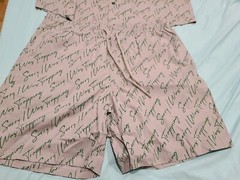 Sorry I Was Trapping Men’s Grey Shirt & Drawstring Shorts Size L New