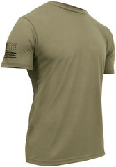 Coyote Brown AR 670-1 US Tactical T-Shirts Athletic Muscle Patch Loop Tee 3 Pack