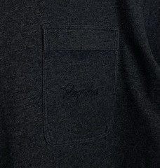 Rapha Logo Pocket T-Shirt Men’s Size M Charcoal Marl Black Grey Short Sleeve Top