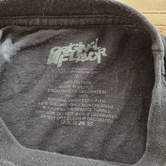 Original Flavor Tupac and Snoop Dog Graphic Tee Distressed Size Medium Black