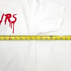 Official The Weeknd x Vlone After Hours Blood Drip T-Shirt White Tee Men’s Large
