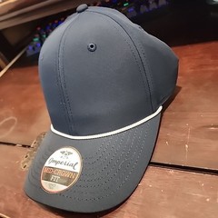 Imperial The Wingman Cap – Dark navy blue with white string