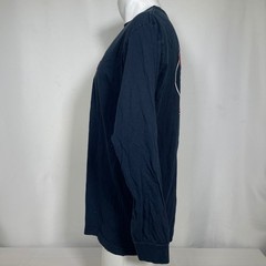 Billabong The Core Tee Navy Blue Long Sleeve Cotton T-Shirt Men’s LARGE