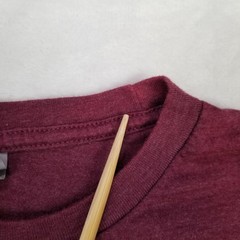 Next Level Apparel Men’s Small Maroon Basic T-Shirt Short Sleeve Crewneck Casual