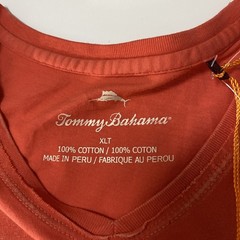 Tommy Bahama Fusion T Shirt Men’s XLT Short Sleeve 100% Cotton