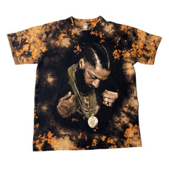 NEW Custom Nipsey Hussle One-of-a-Kind Reverse Dye T-Shirt – Two Designs