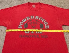 Powerhouse Gym Hanover Maryland Red T-Shirt Men’s Medium