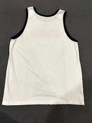 Jaws Tank Top Mens Large White Shark 1975 Swimmer Horror Adventure Film Graphic