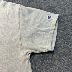 Champion Mens T-Shirt Large Gray Short Sleeve Logo Athletic Casual