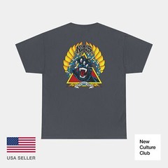 SCREAMING PANTHER Santa Monica Airlines Natas Kaupas Skateboard T Shirt Print