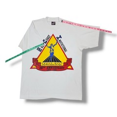 Vintage East Coast Invitational Track Meet White T-Shirt Men’s L