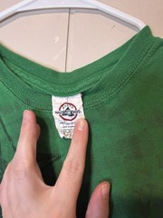 Delta Magnum Weight Men’s Small T Shirt Y2K Green Stars Emo Skater Nautical Star